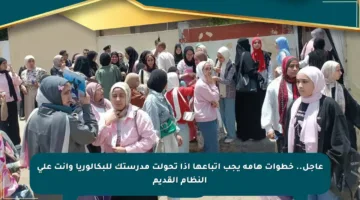 عاجل.. خطوات هامة يجب اتباعها إذا تحولت مدرستك للبكالوريا وأنت على النظام القديم